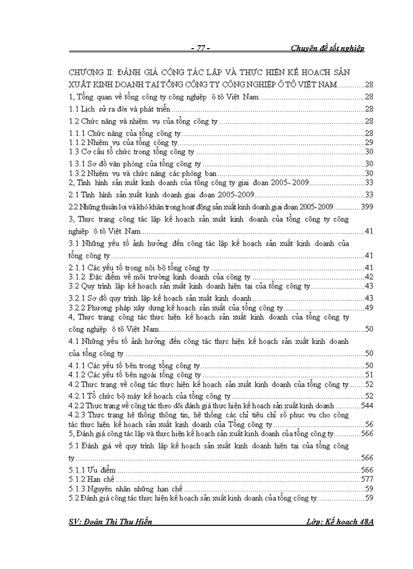 image for page Hoàn thiện công tác lập và thực hiện kế hoạch sản xuất kinh doanh tại Tổng công ty công nghiệp ô tô Việt Nam