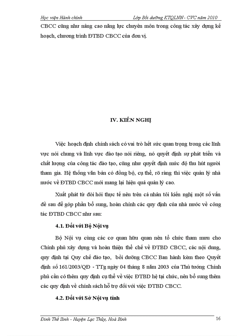 image for page Một số ý kiến nhằm hoàn thiện hệ thống văn bản quản lý nhà nước về công tác đào tạo bồi dưỡng cán bộ công chức