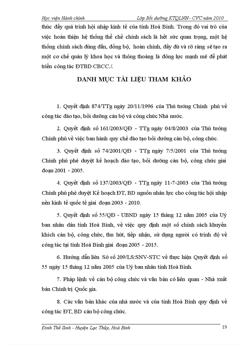 image for page Một số ý kiến nhằm hoàn thiện hệ thống văn bản quản lý nhà nước về công tác đào tạo bồi dưỡng cán bộ công chức