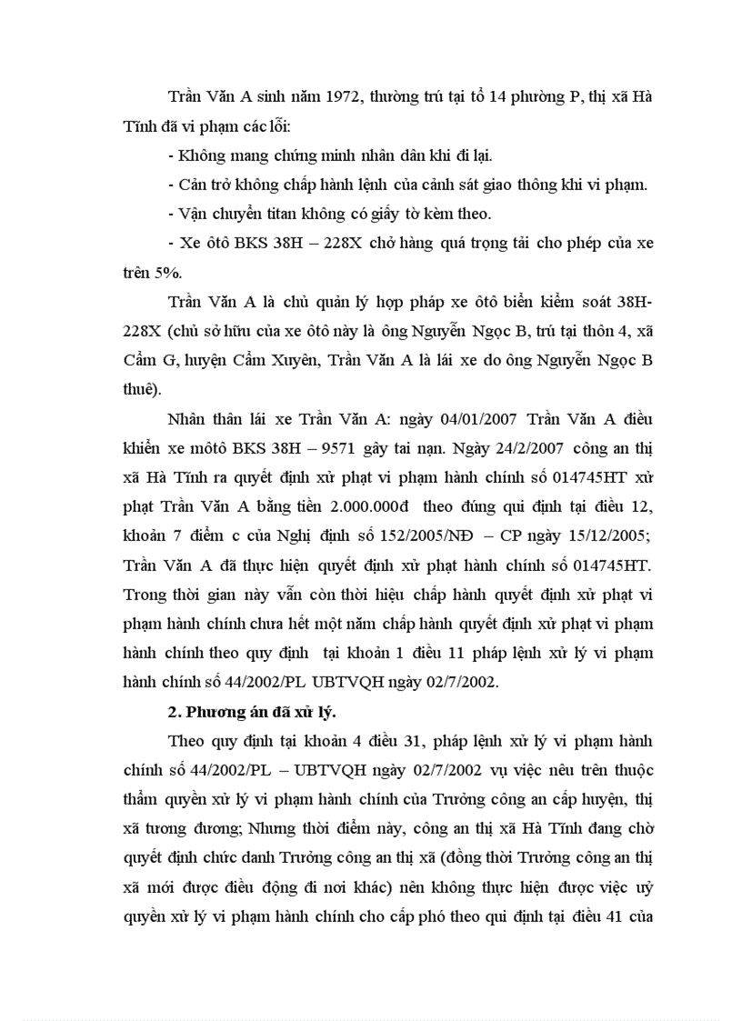 image for page Tình hình quản lý nhà nước trong lĩnh vực khoáng sản trên địa bàn tỉnh hà tĩnh