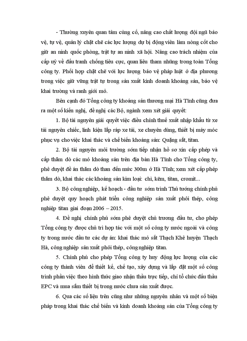 image for page Tình hình quản lý nhà nước trong lĩnh vực khoáng sản trên địa bàn tỉnh hà tĩnh