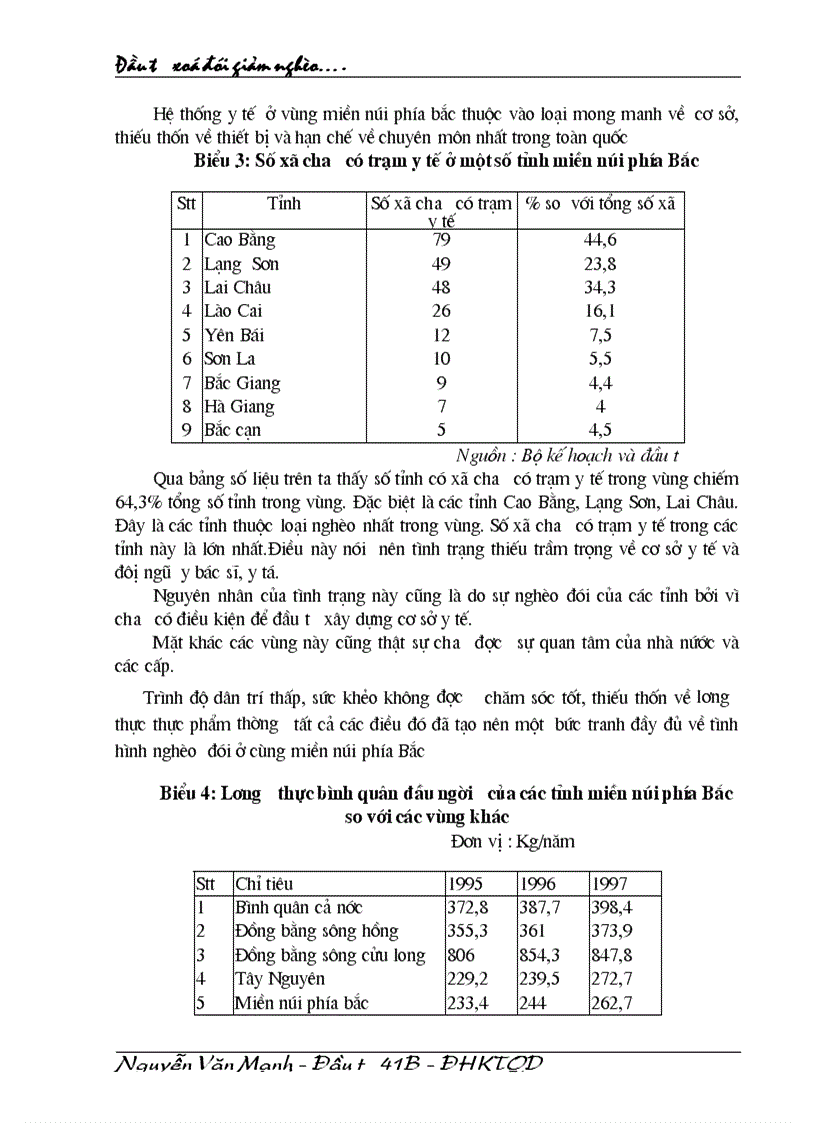 image for page Đầu tư xoá đói giảm nghèo các tỉnh miền núi phía Bắc thực trạng và giải pháp