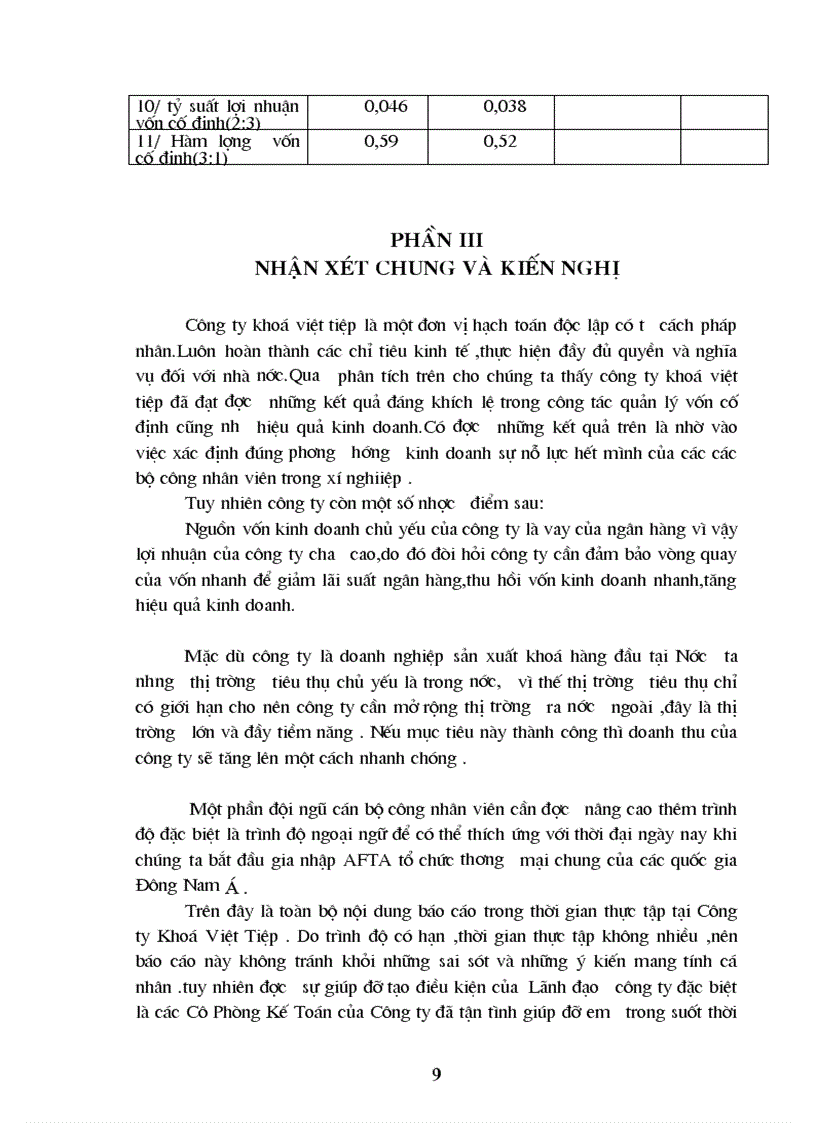 image for page Một số biện pháp quản lý tài sản cố định nhằm nâng cao hiệu quả sử dụng vốn cố định tại công ty khoá Việt Tiệp