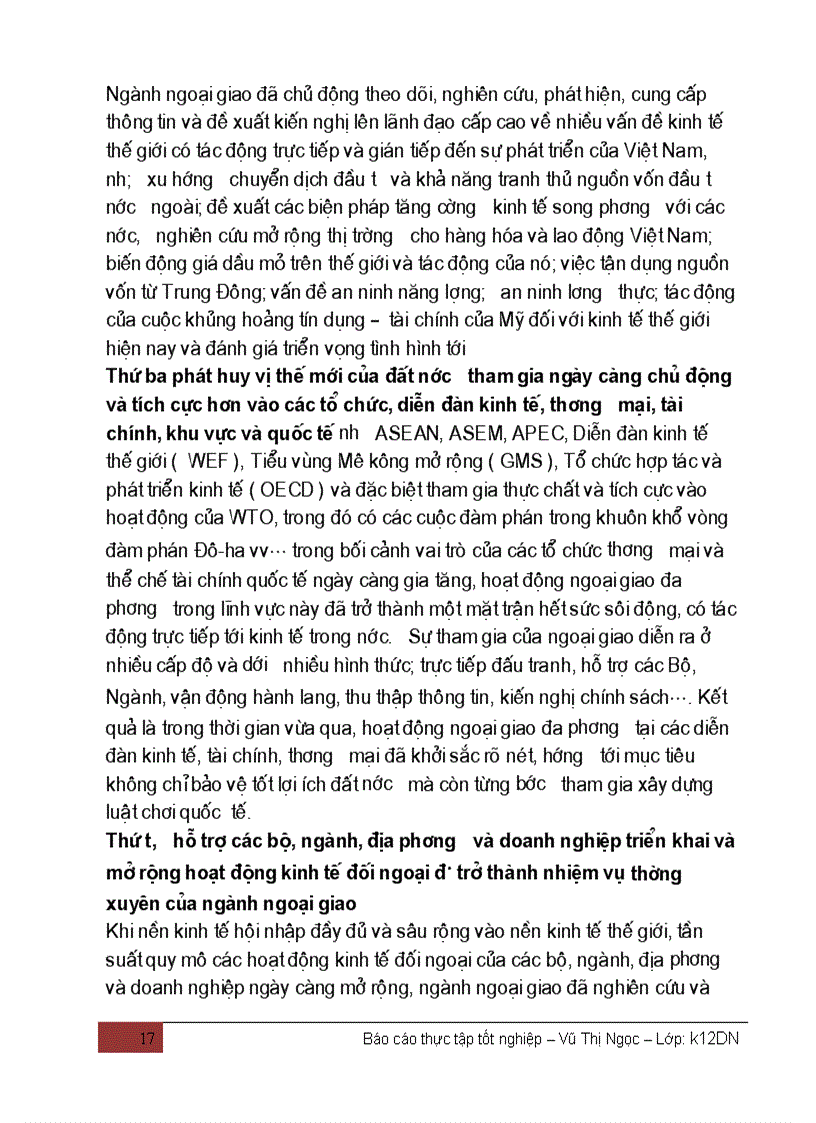 image for page Ngoại giao Việt Nam phục vụ phát triển kinh tế đất nước những năm đầu thế kỷ XXI