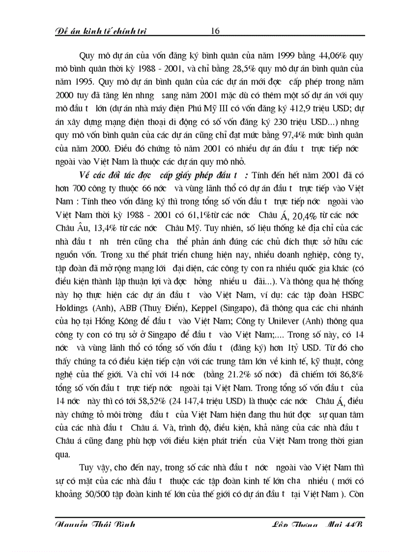 image for page Vấn đề đầu tư trực tiếp nước ngoài FDI vào Việt Nam trong quá trình CNH HĐH Thực trạng và giải pháp