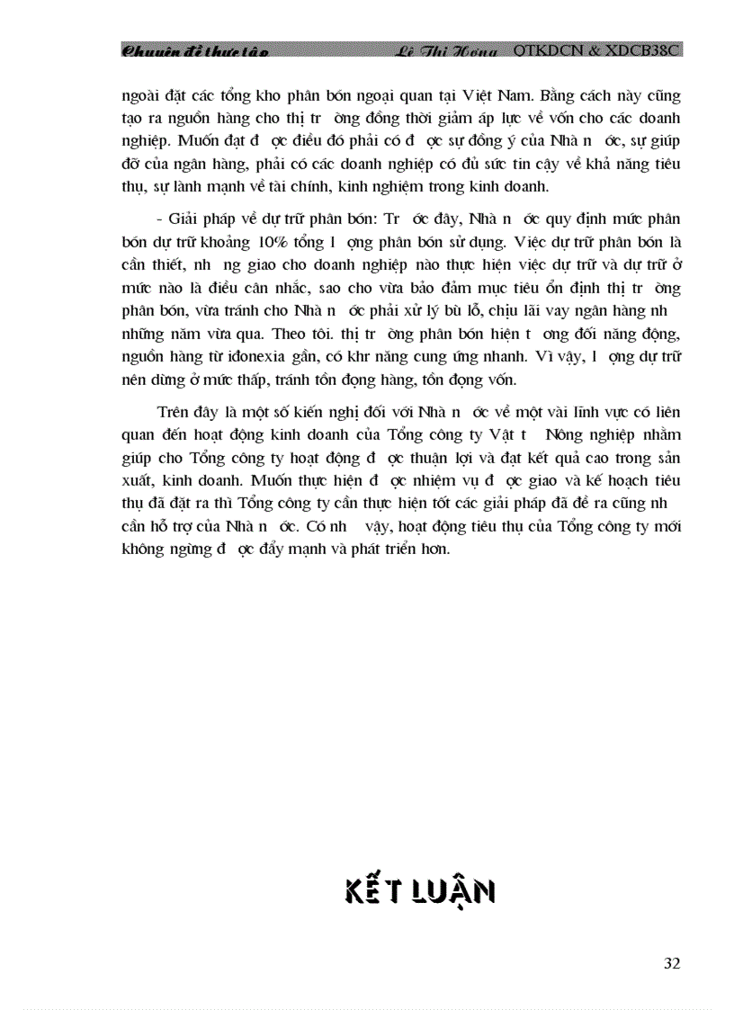 image for page Một số biện pháp nhằm đẩy mạnh tiêu thụ ở Tổng công ty vật tư nông nghiệp 1