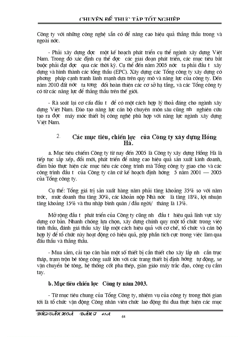 image for page Một số giải pháp nhằm nâng cao khả năng thắng thầu xây dựng ở Công ty xây dựng Hồng Hà thuộc tổng công ty xây dựng Sông Hồng 1