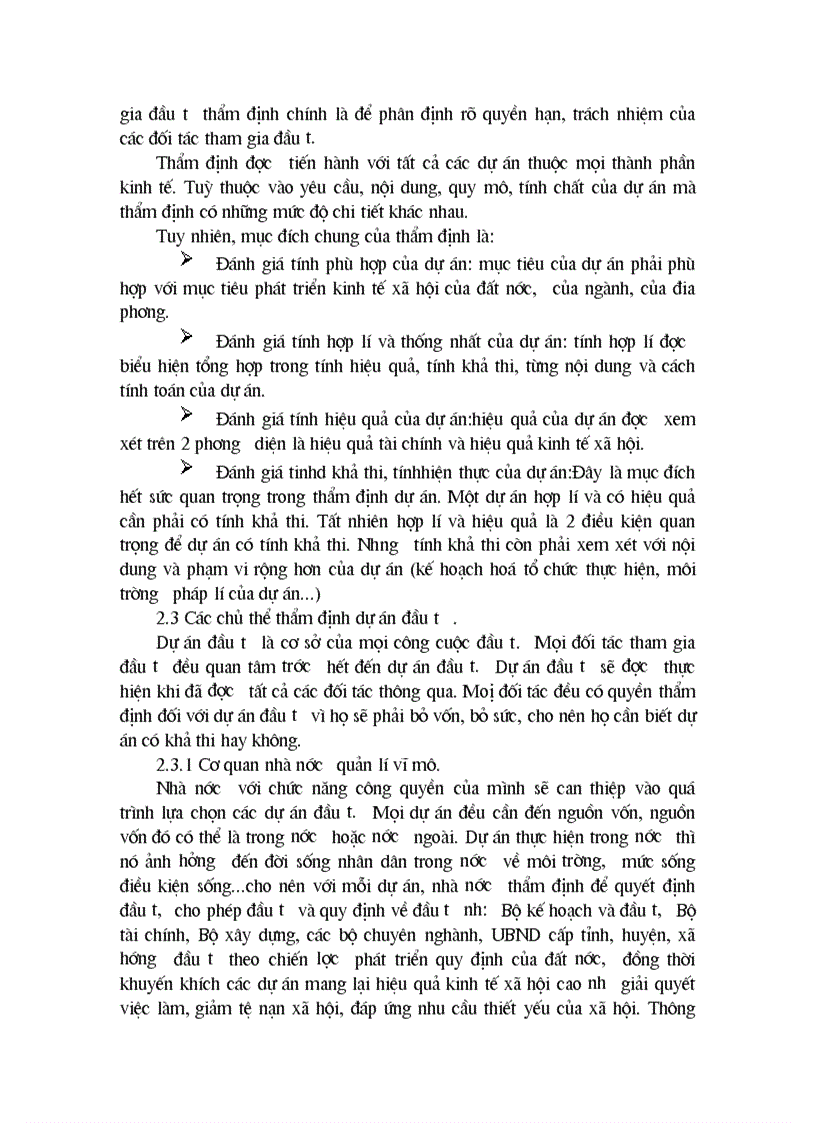 image for page Thẩm định dự án đầu tư tại chi nhánh Ngân hàng ĐT PT Bắc Hà Nội