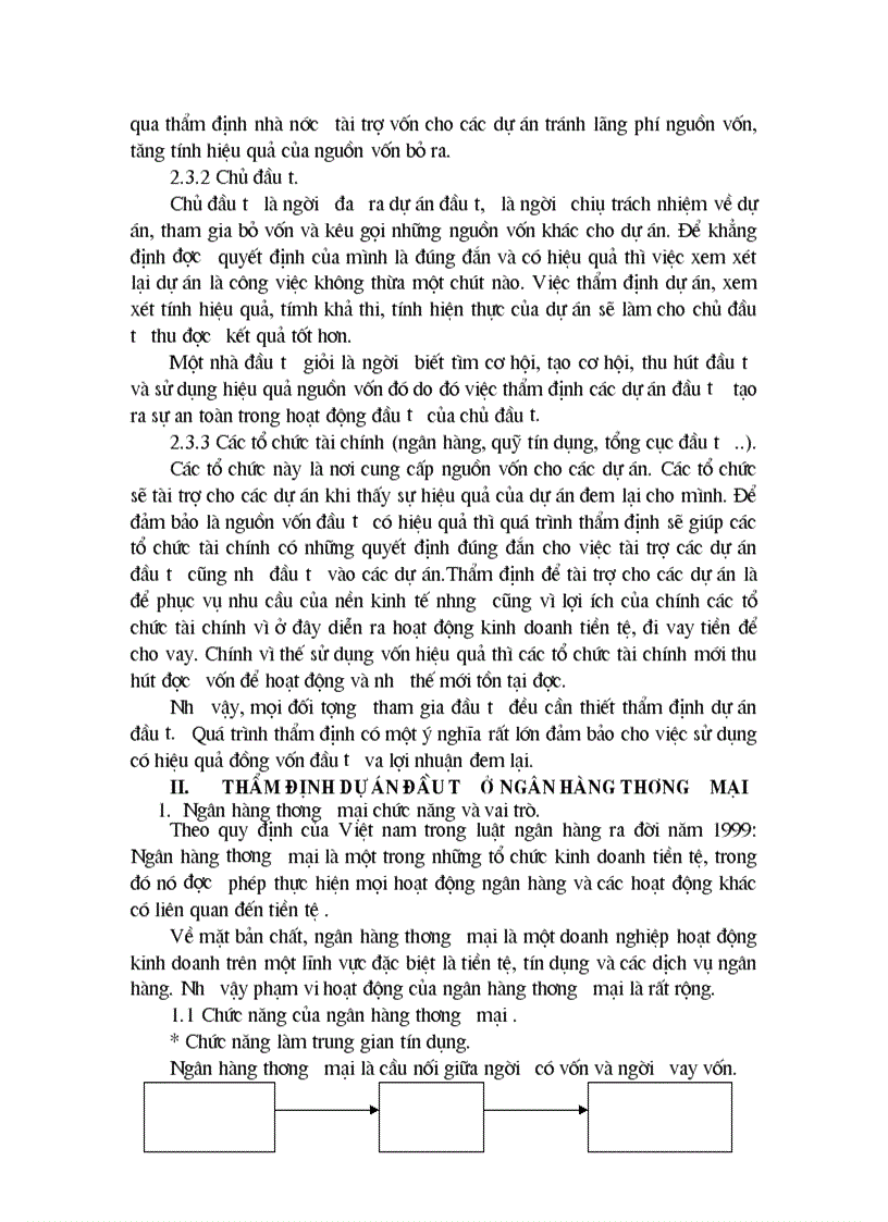 image for page Thẩm định dự án đầu tư tại chi nhánh Ngân hàng ĐT PT Bắc Hà Nội