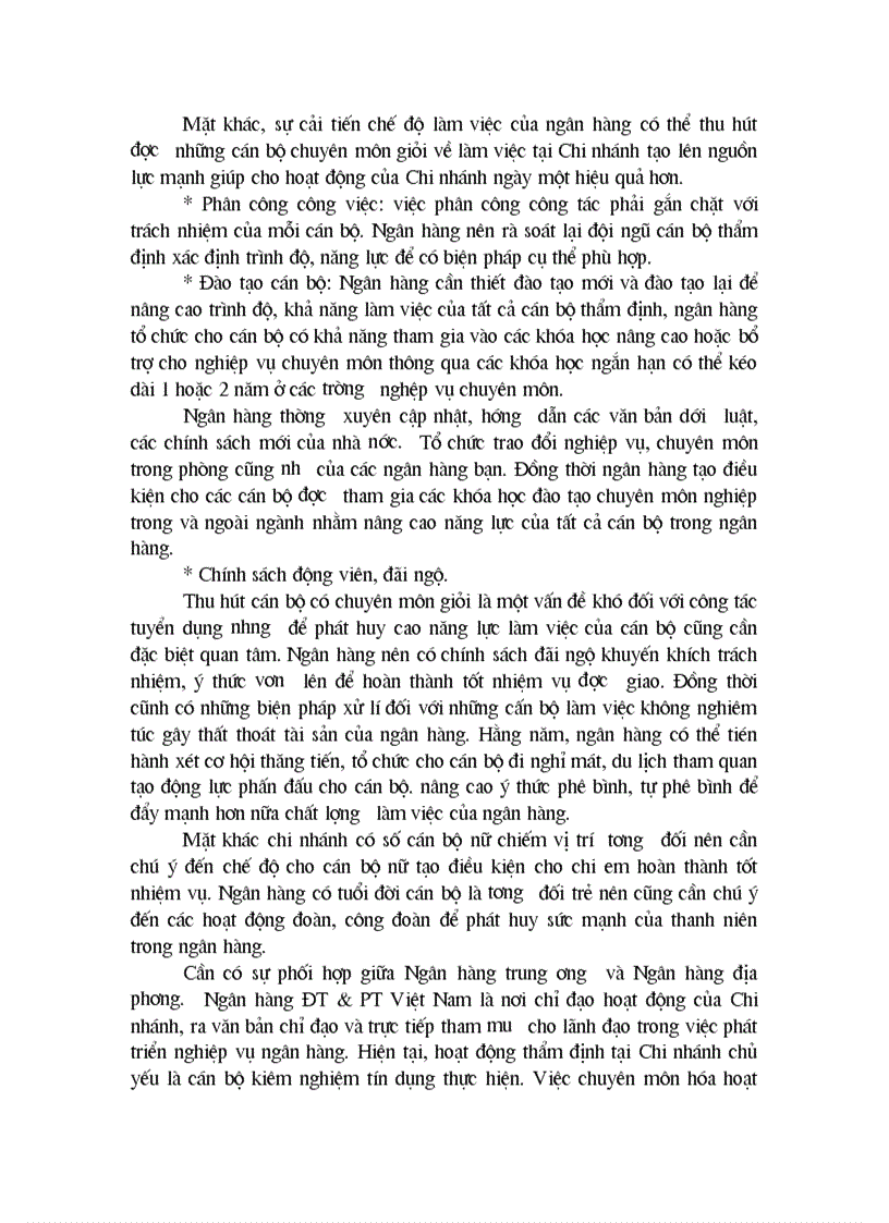 image for page Thẩm định dự án đầu tư tại chi nhánh Ngân hàng ĐT PT Bắc Hà Nội