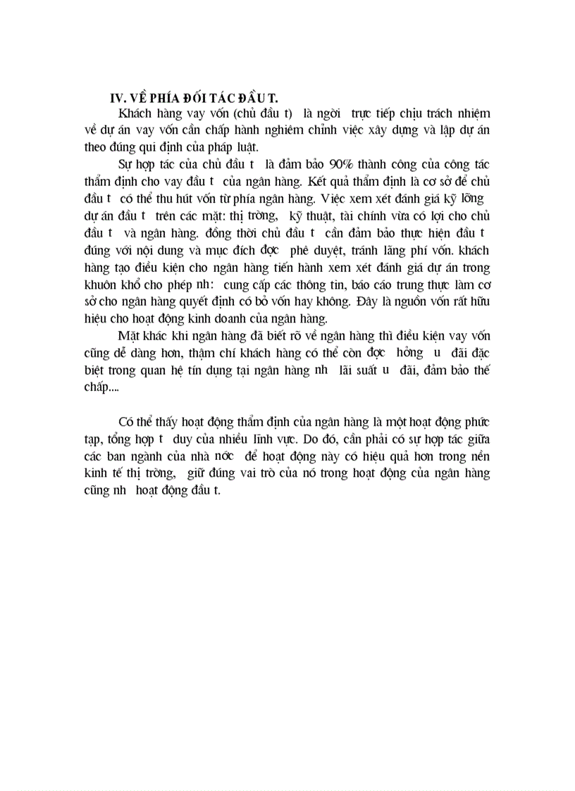 image for page Thẩm định dự án đầu tư tại chi nhánh Ngân hàng ĐT PT Bắc Hà Nội