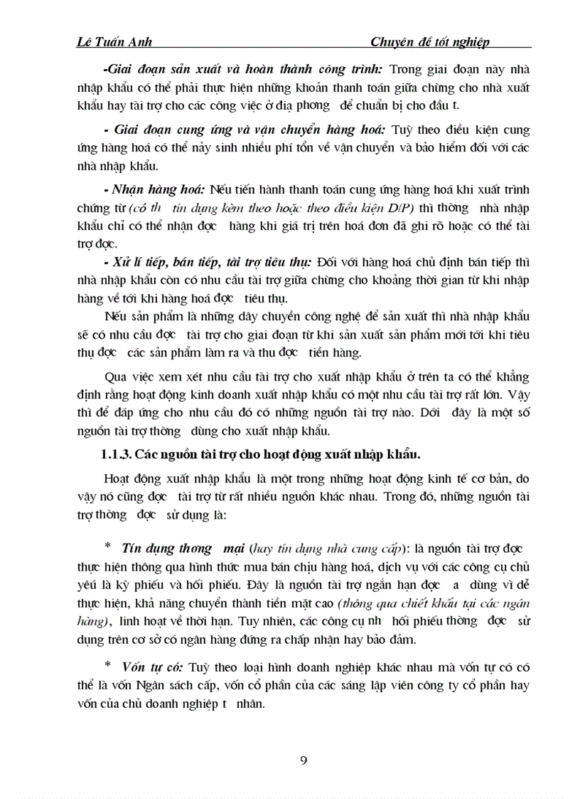 image for page Giải pháp mở rộng hoạt động tín dụng tài trợ xuất nhập khẩu tại Ngân hàng ngoại thương Hà Nội