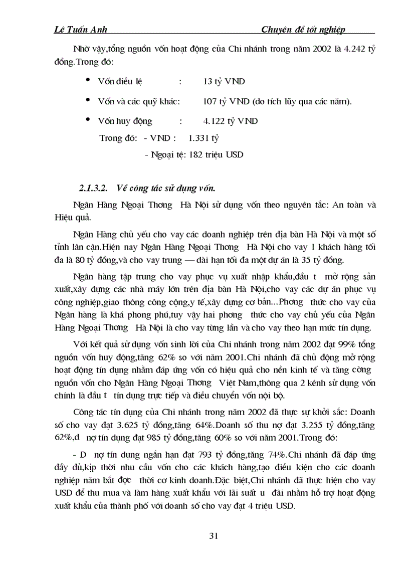 image for page Giải pháp mở rộng hoạt động tín dụng tài trợ xuất nhập khẩu tại Ngân hàng ngoại thương Hà Nội