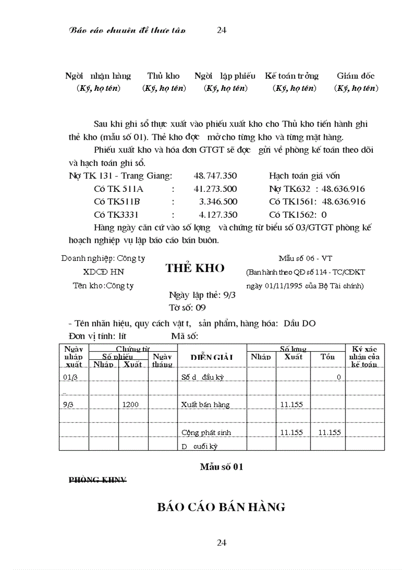 image for page Thực trạng công tác hạch toán kế toán tiêu thụ hàng hóa và xác định kết quả tiêu thụ tại công ty xăng dầu chất đốt Hà Nội