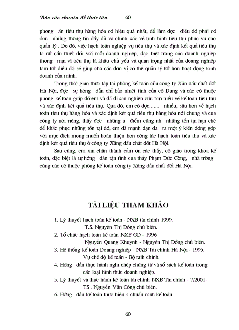 image for page Thực trạng công tác hạch toán kế toán tiêu thụ hàng hóa và xác định kết quả tiêu thụ tại công ty xăng dầu chất đốt Hà Nội