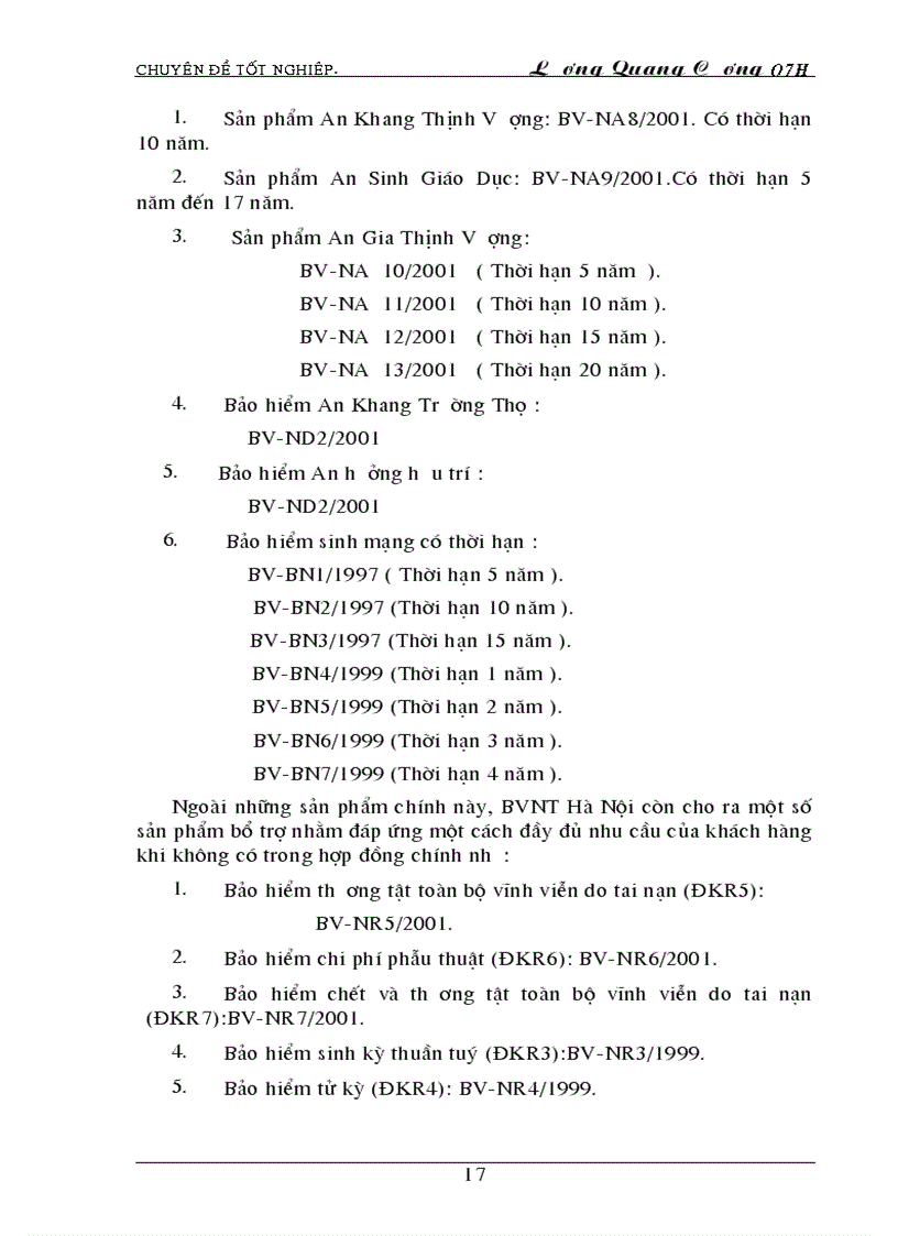 image for page Thực trạng công tác tuyển dụng đào tạo và sử dụng đại lý BHNT ở công ty BHNT hà nội