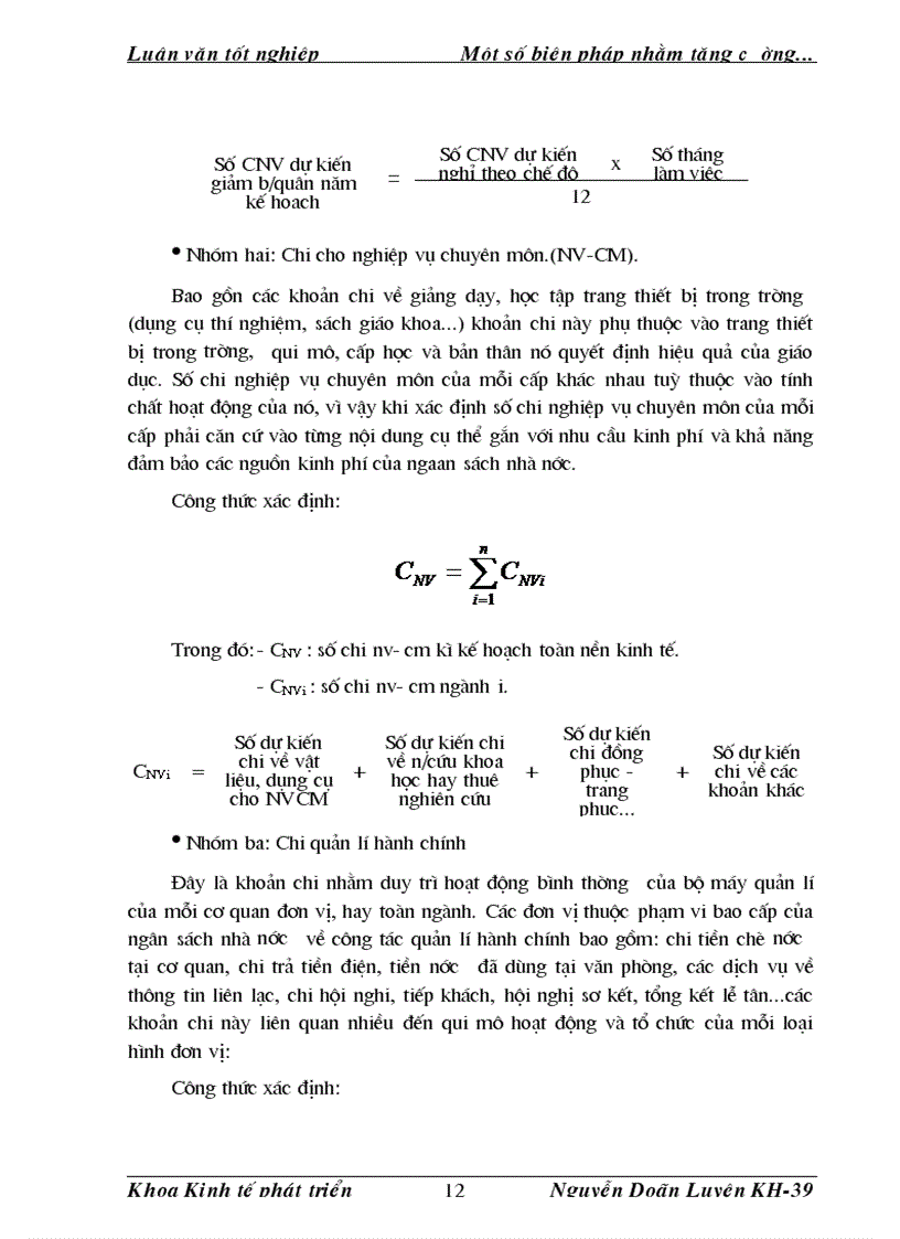 image for page Một số biện pháp nhằm tăng cường quản lí chi ngân sách nhà nước cho sự nghiệp giáo dục trên địa bàn thủ đô Hà nội đến năm 2005 1