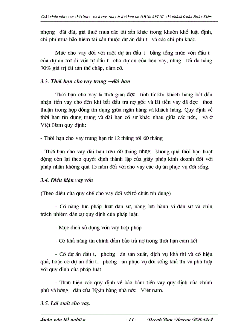 image for page Giải pháp nâng cao chất lượng tín dụng trung và dài hạn tại NHNo PTNT chi nhánh Quận Hoàn Kiếm