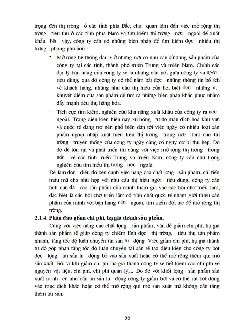 image for page Phân tích tình hình quản lý và sử dụng tài sản lưu động hiệu quả tại Công ty Thiết bị giáo dục I
