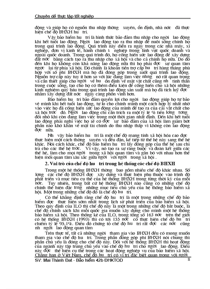 image for page Một số vấn đề về chế độ hưu trí trong hệ thống BHXH Việt Nam hiện nay