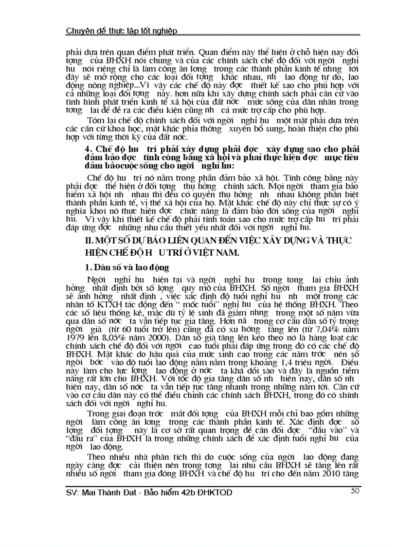 image for page Một số vấn đề về chế độ hưu trí trong hệ thống BHXH Việt Nam hiện nay