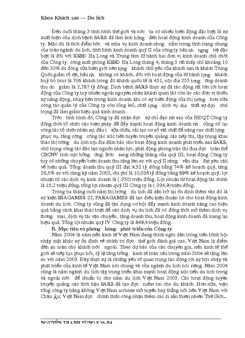 image for page Thực trạng về công tác tổ trí và sử dụng lao động tại công ty cổ phần du lịch Bưu điện 1