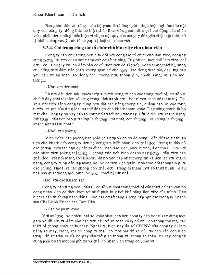 image for page Thực trạng về công tác tổ trí và sử dụng lao động tại công ty cổ phần du lịch Bưu điện 1