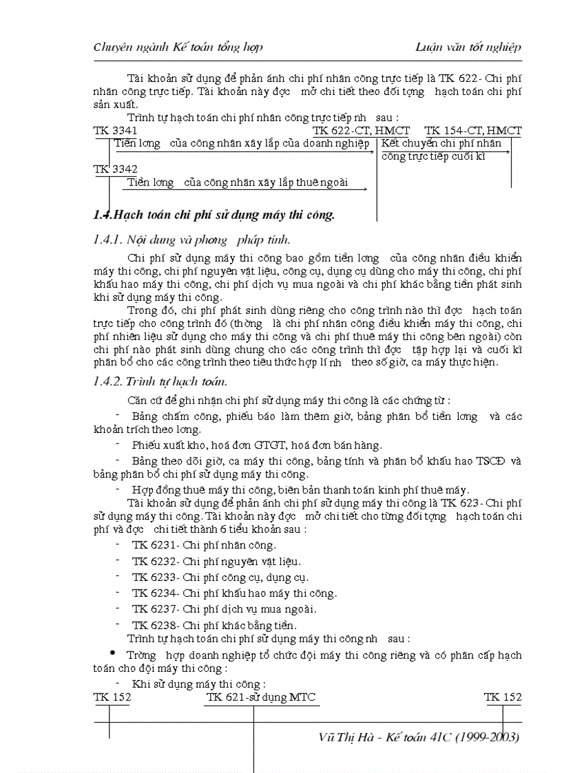 image for page Hoàn thiện công tác tổ chức hạch toán chi phí sản xuất và tính giá thành sản phẩm xây lắp với việc tăng cường quản trị tại Xí nghiệp Xây lắp Điện II 1