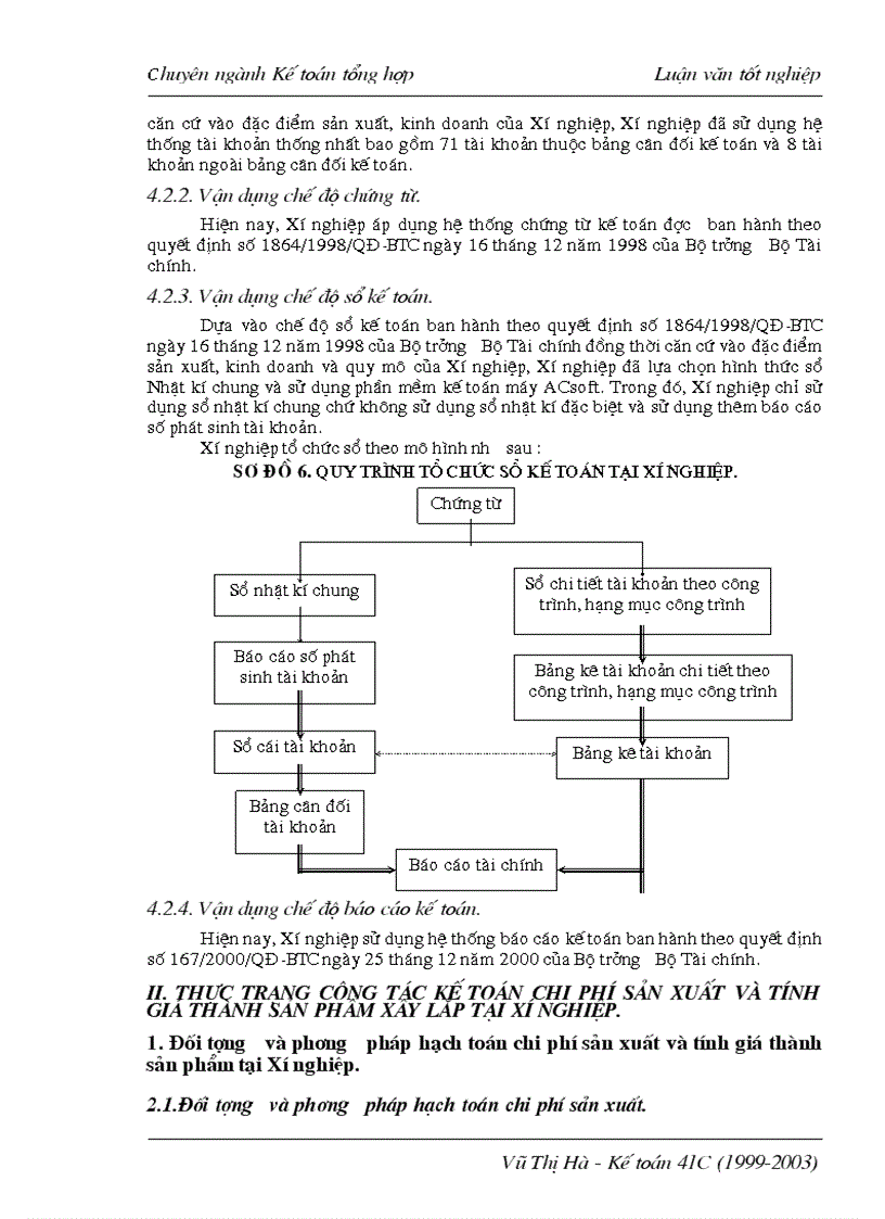 image for page Hoàn thiện công tác tổ chức hạch toán chi phí sản xuất và tính giá thành sản phẩm xây lắp với việc tăng cường quản trị tại Xí nghiệp Xây lắp Điện II 1