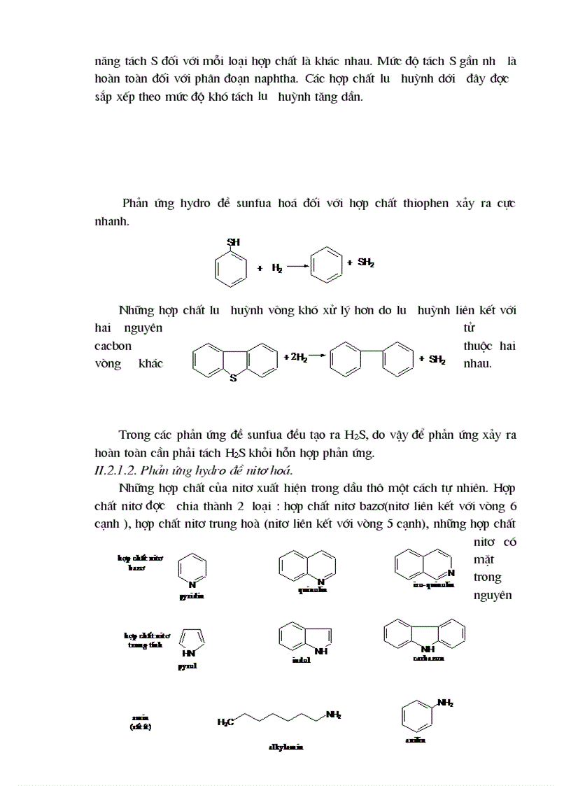 image for page TổNG QUAN QUá TRìNH xử lý hydro nguyên liệu Reforming xúc tác