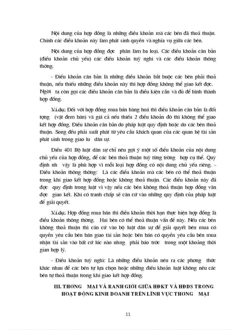 image for page Thương mại và ranh giới giữa hợp đồng kinh tế và hợp đồng dân sự trong hoạt động kinh doanh trên lĩnh vực thương mại