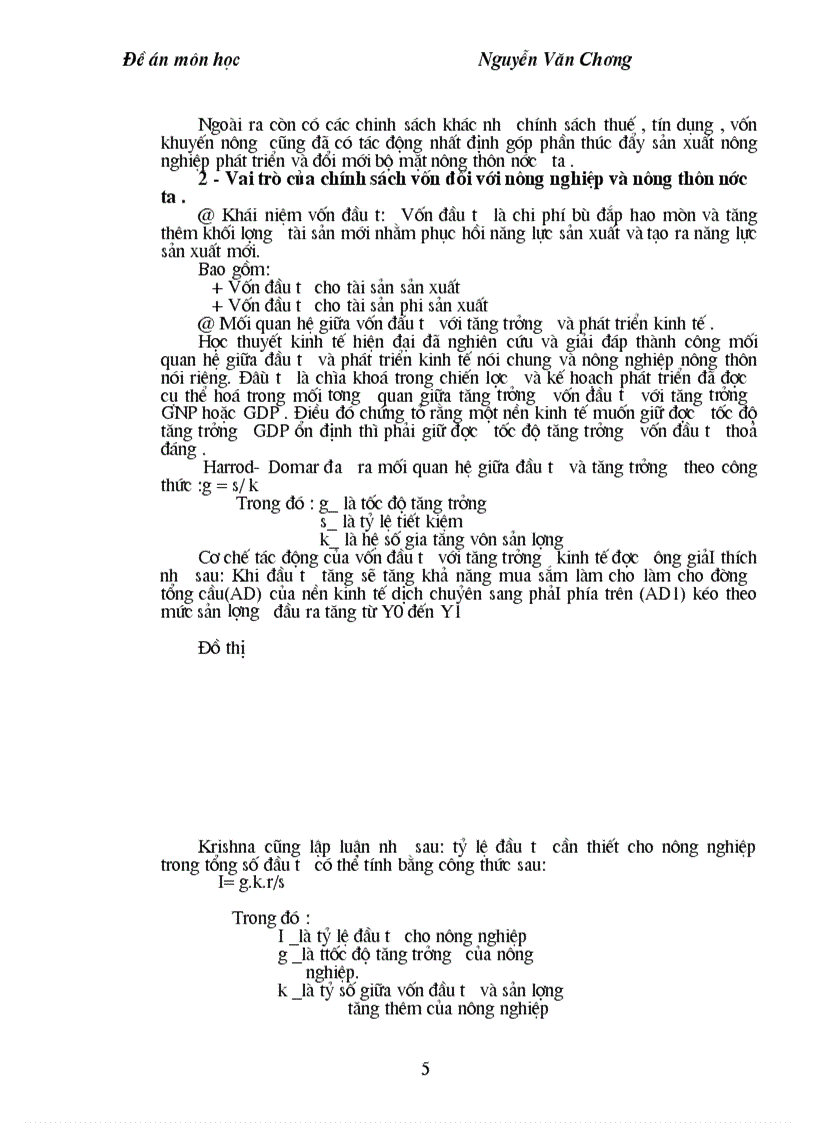 image for page Phương hướng hoàn thiện chính sách đầu tư vốn vào nông nghiệp và nông và nông thôn Việt Nam năm 2001 2005