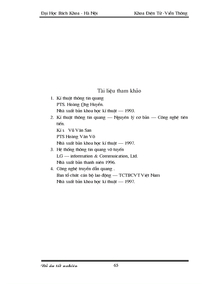 image for page Hệ thống thông tin quang 1