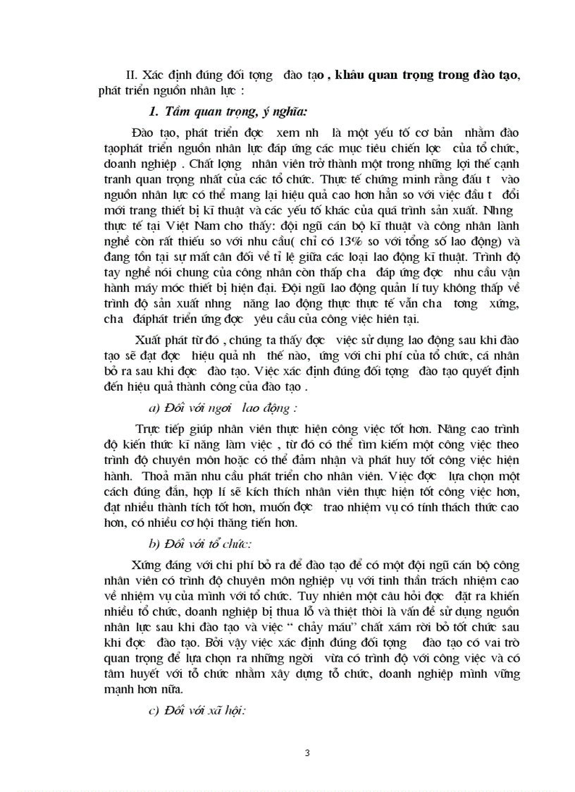 image for page Xác định đối tượng đào tạo ở công ty điện lực I