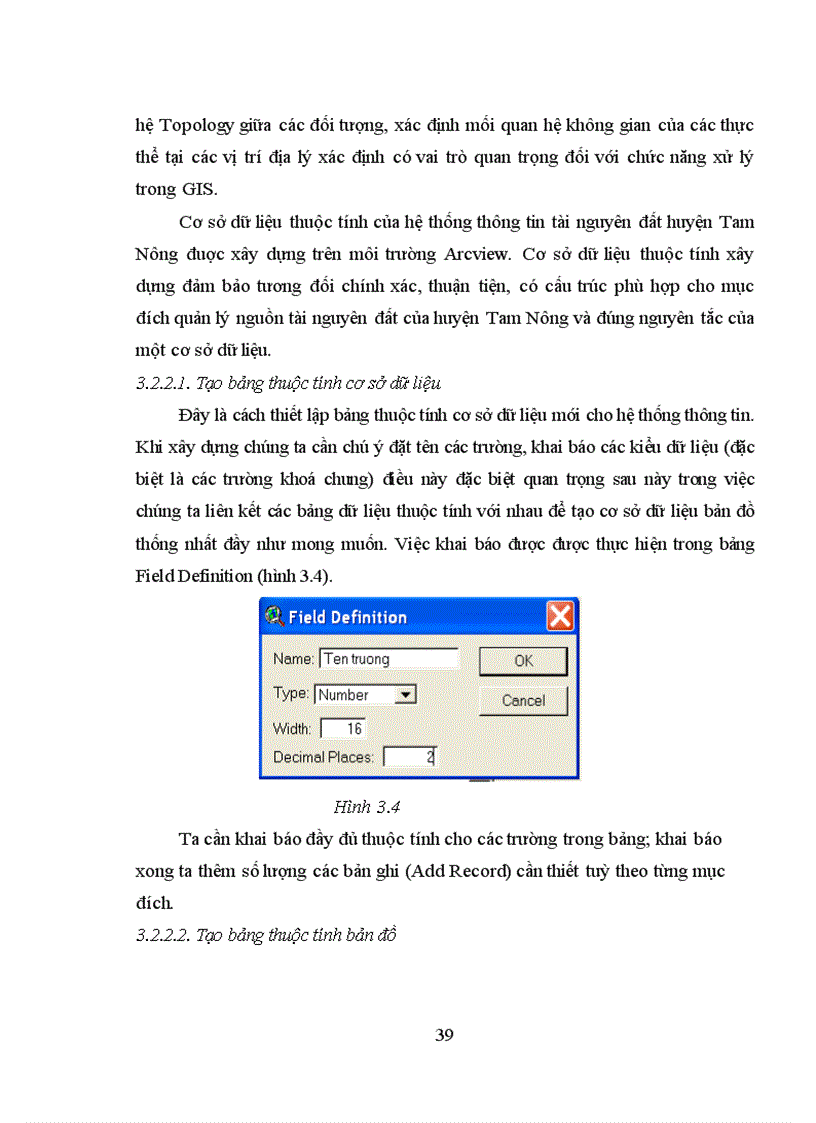 image for page Xây dựng cơ sở dữ liệu tài nguyên đất phục vụ công tác quản lý đất đai huyện Tam Nông tỉnh Phú Thọ