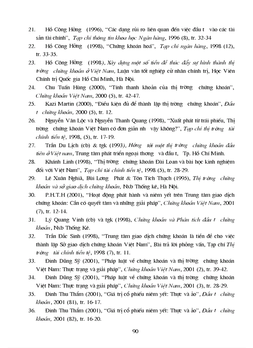 image for page Các giải pháp hình thành và phát triển thị trường chứng khoán ở Việt Nam