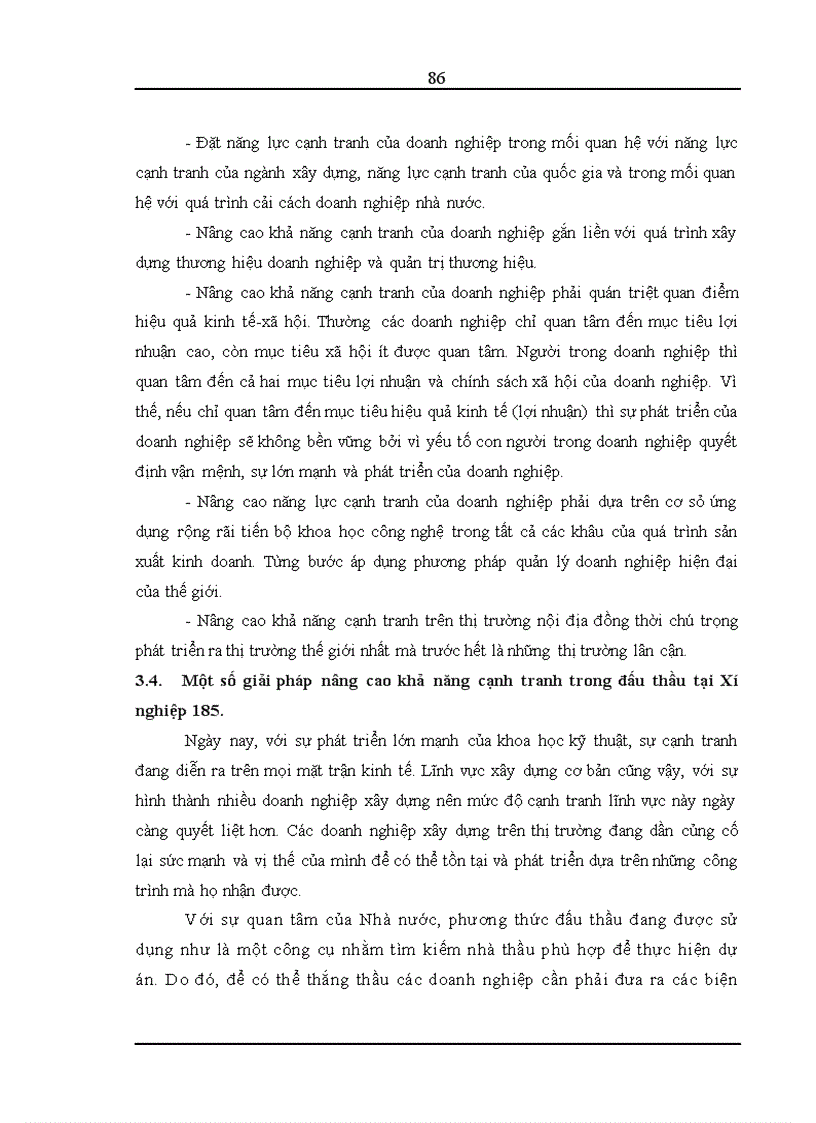 image for page Thực trạng đấu thầu tại xí nghiệp 185 tổng công ty xây dựng trường sơn