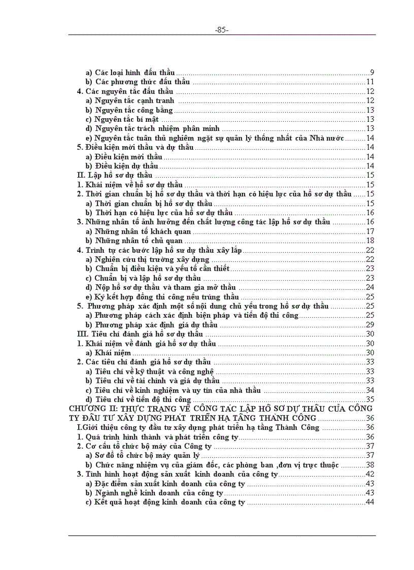 image for page Các biện pháp nâng cao hiệu quả lập hồ sơ dự thầu tại công ty đầu tư xây dựng phát triển hạ tầng Thành Công