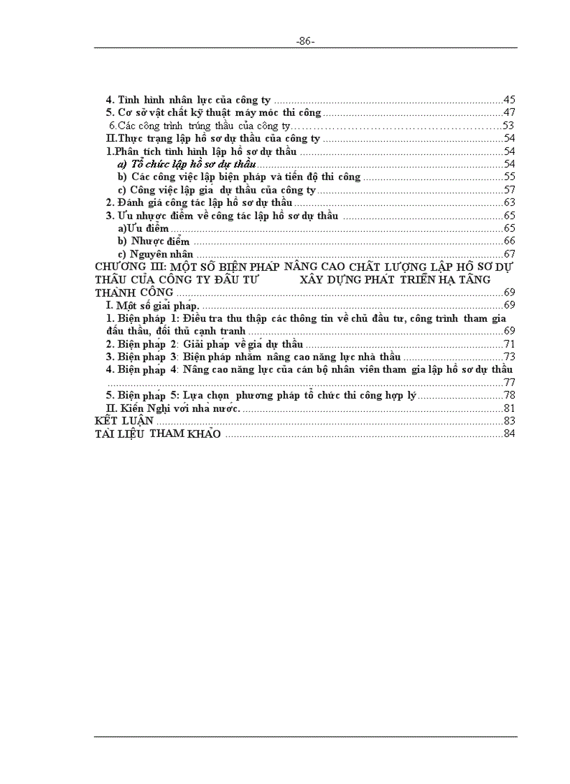 image for page Các biện pháp nâng cao hiệu quả lập hồ sơ dự thầu tại công ty đầu tư xây dựng phát triển hạ tầng Thành Công