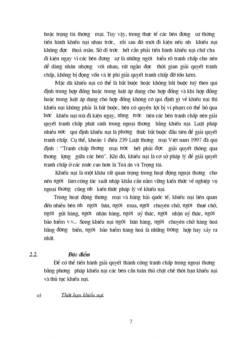 image for page Thực trạng giải quyết tranh chấp trong ngoại thương tại Công ty dệt may Hà nội