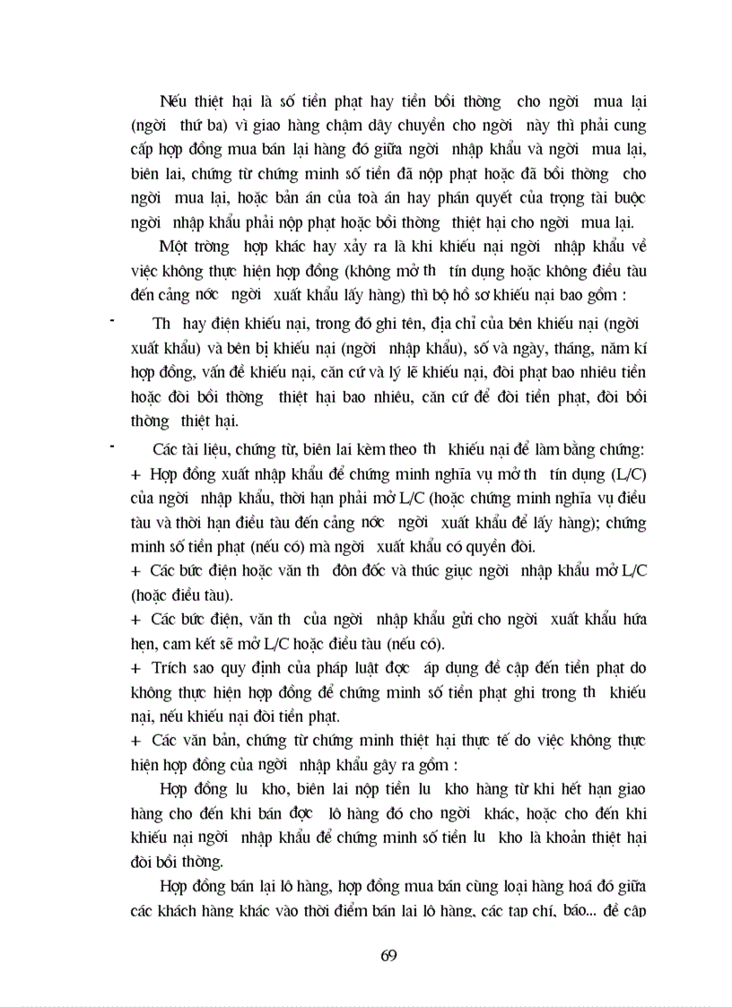 image for page Thực trạng giải quyết tranh chấp trong ngoại thương tại Công ty dệt may Hà nội