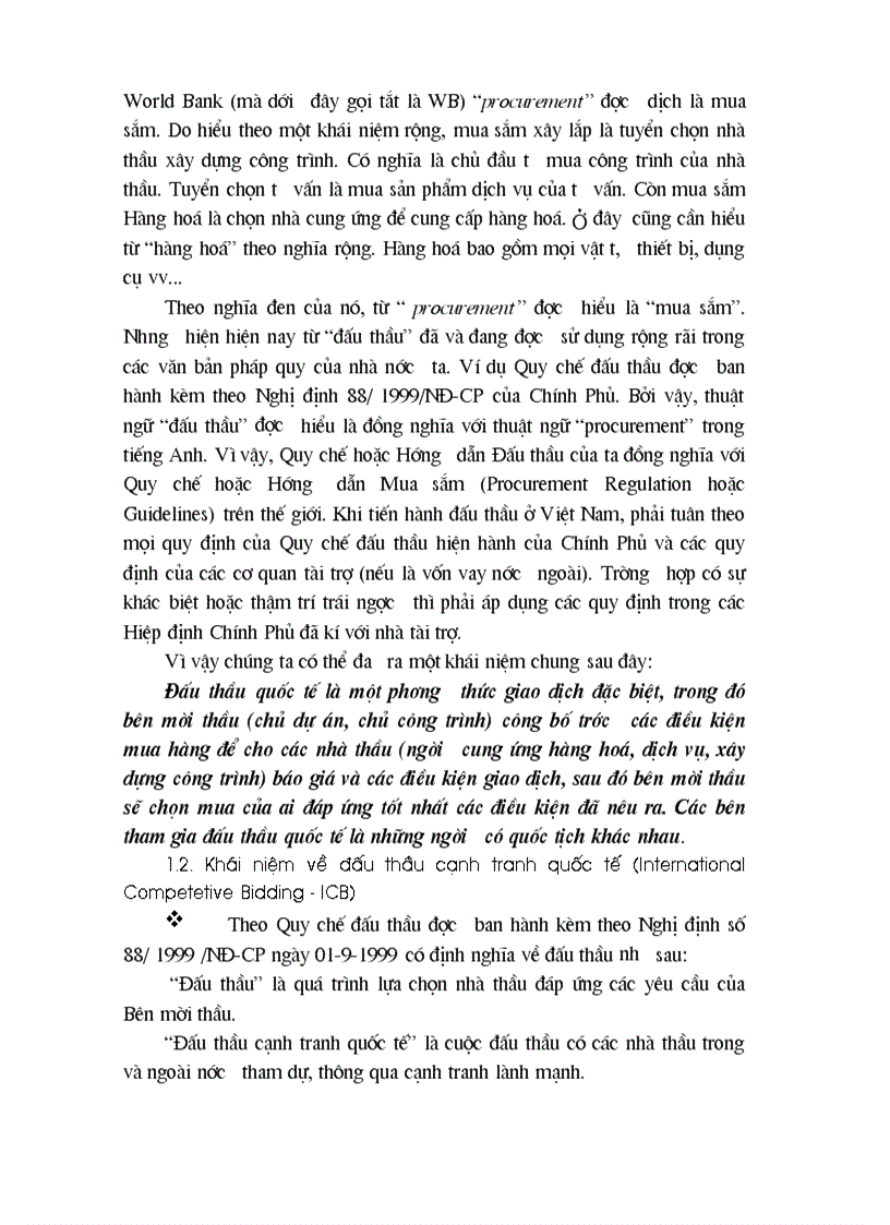 image for page Thực trạng đấu thầu quốc tế trong lĩnh vực xây lắp ở Việt Nam