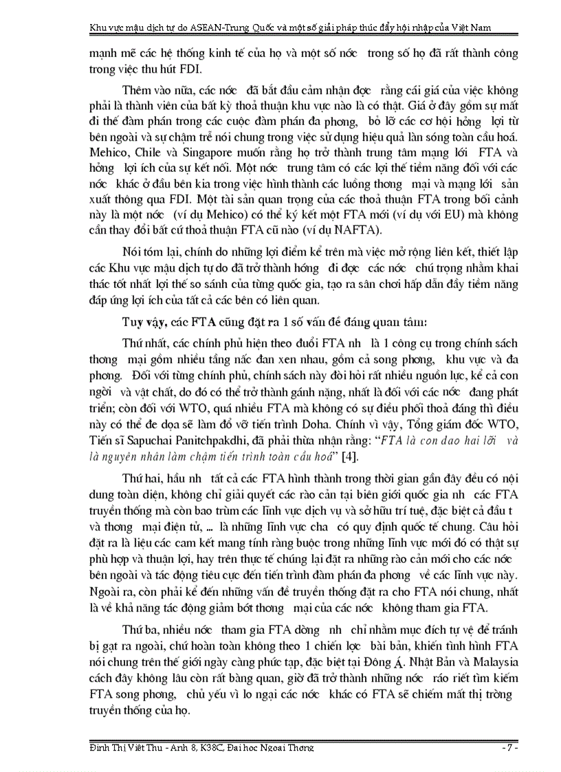 image for page Khu vực mậu dịch tự do ASEAN Trung Quốc và một số giải pháp thúc đẩy hội nhập của Việt Nam