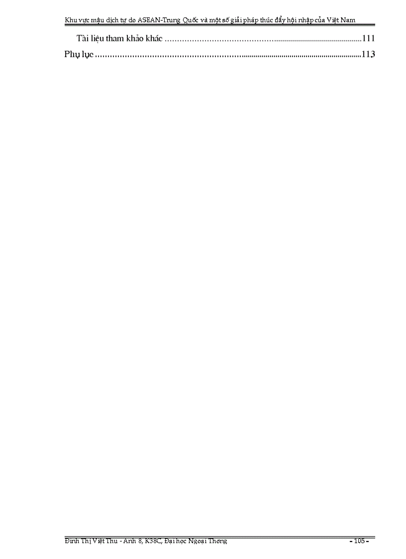 image for page Khu vực mậu dịch tự do ASEAN Trung Quốc và một số giải pháp thúc đẩy hội nhập của Việt Nam