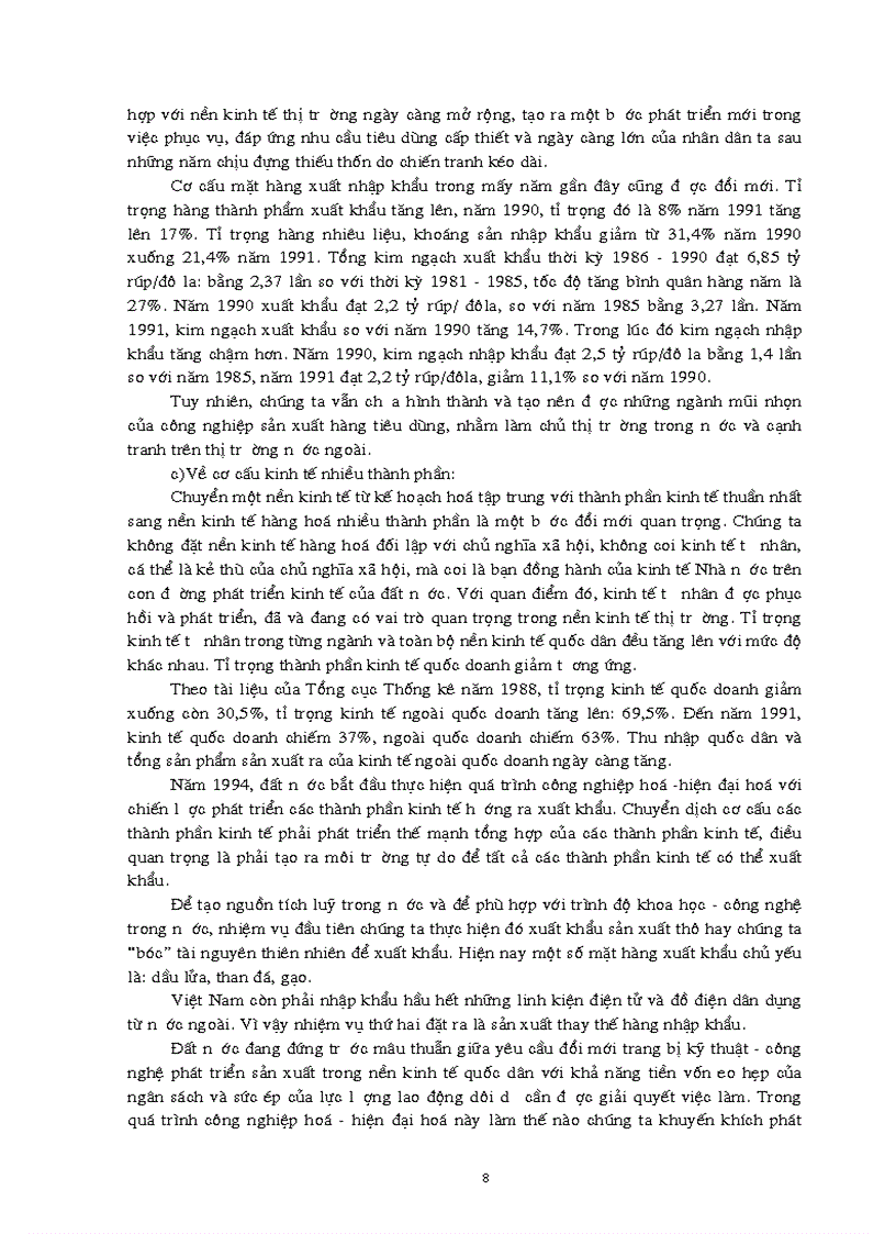 image for page Phát triển kinh tế nhiều thành phần trong thời kỳ quá độ lên CNXH ở nước ta