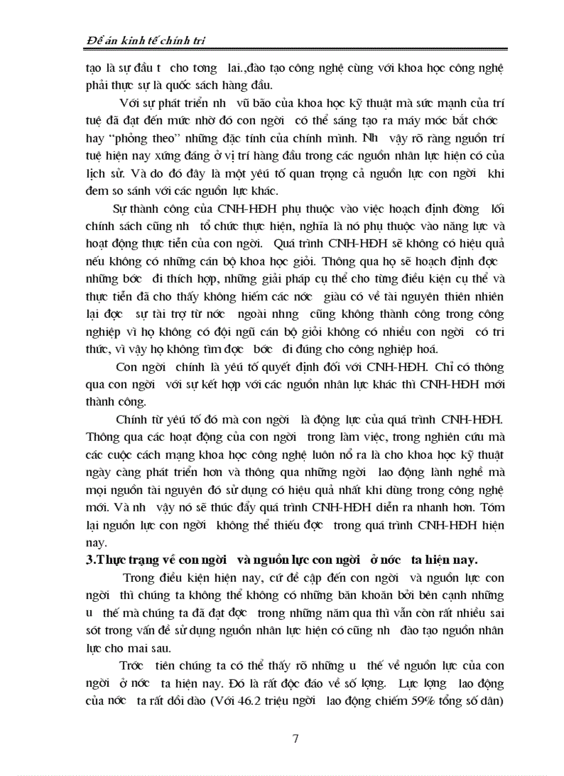 image for page Nội dung của sự phát triển nguồn nhân lực cho sự nghiệp CNH HĐH đất nước