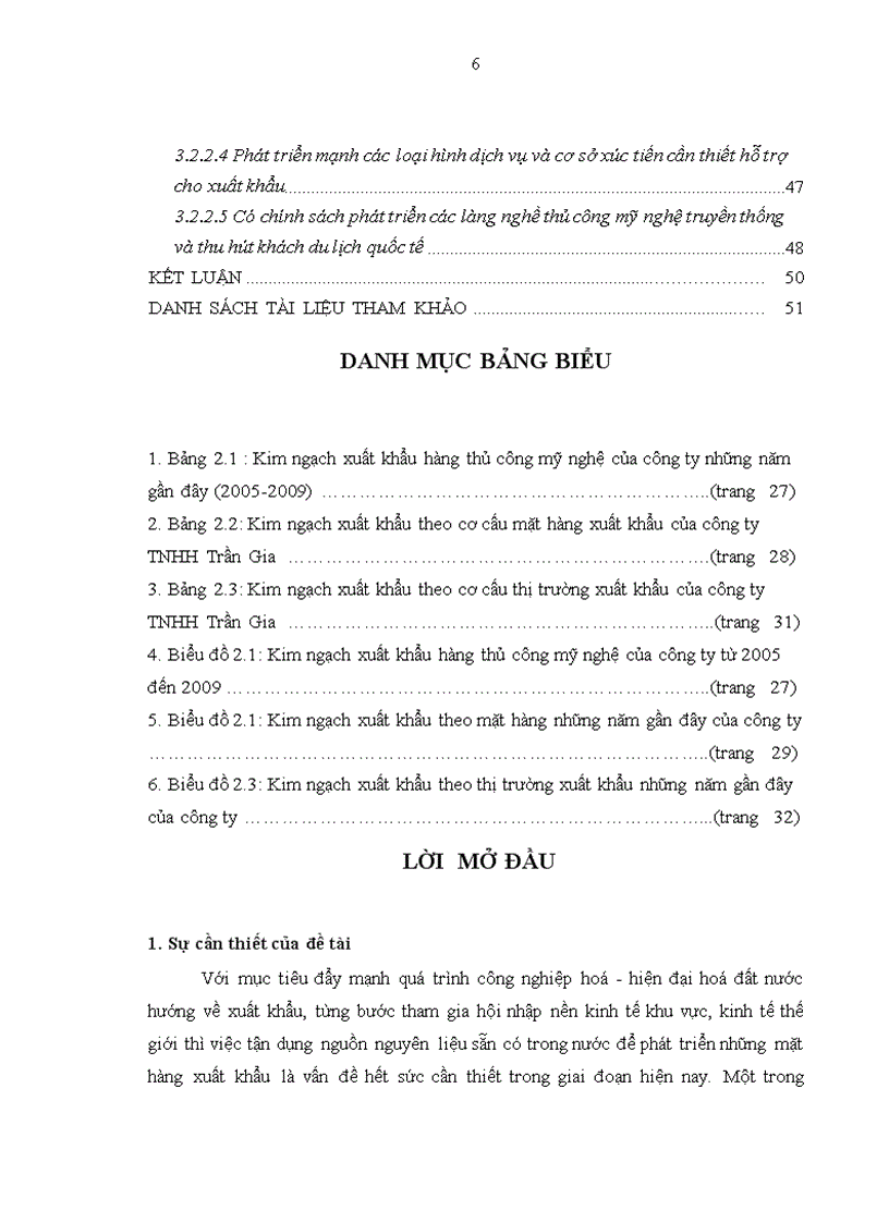 image for page Hoạt động xuất khẩu hàng thủ công mỹ nghệ của công ty TNHH Trần Gia 1