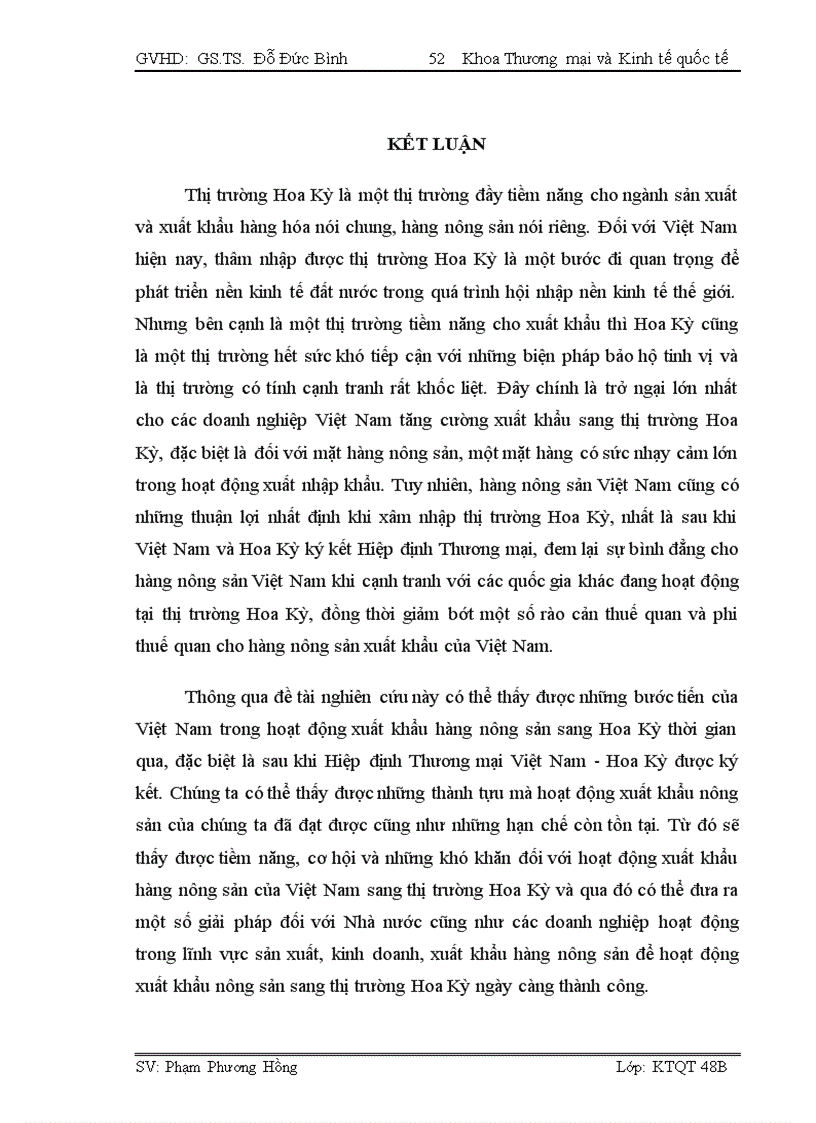 image for page Tác động của Hiệp định thương mại Việt Nam Hoa Kỳ tới hoạt động xuất khẩu hàng nông sản Việt Nam sang thị trường Hoa Kỳ 1