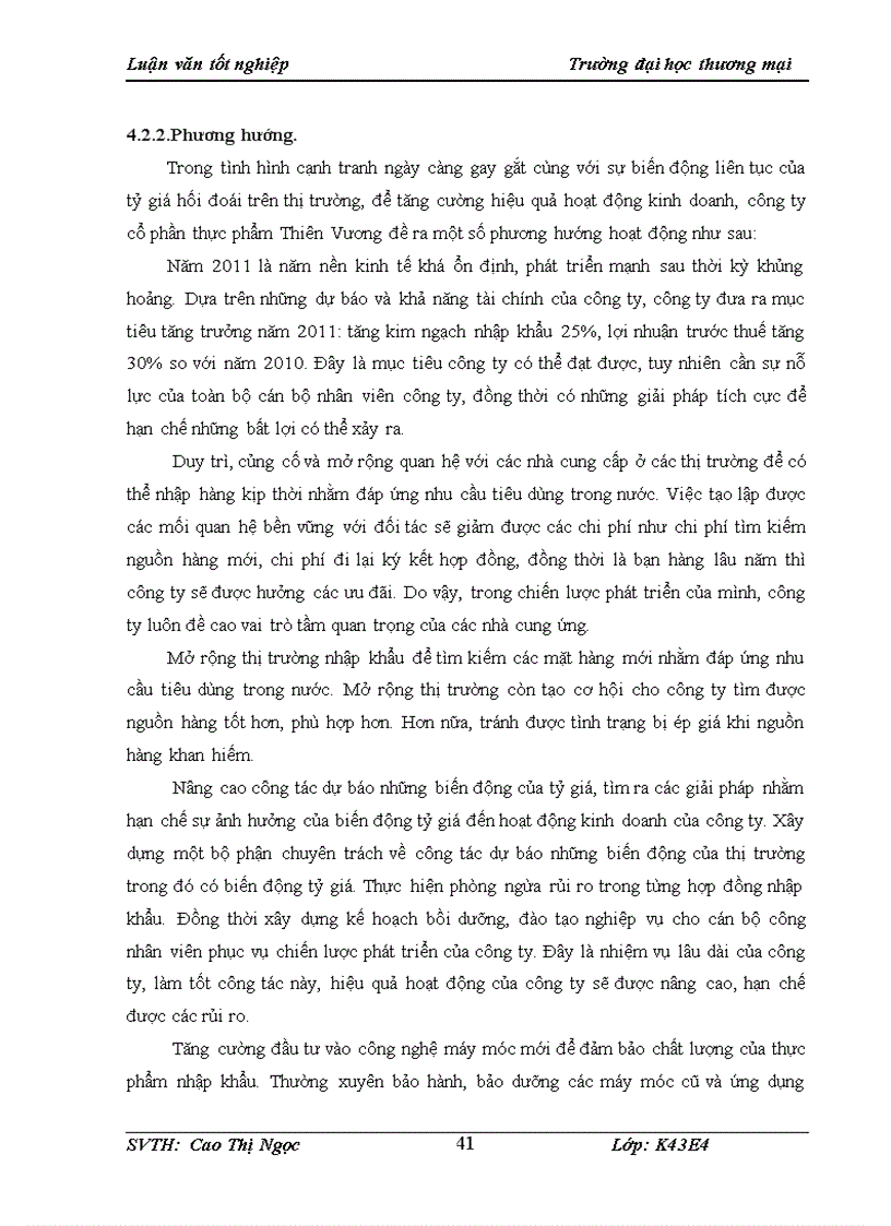 image for page Ảnh hưởng của biến động tỷ giá đến kinh doanh nhập khẩu mặt hàng thực phẩm tại công ty cổ phần thực phẩm Thiên Vương