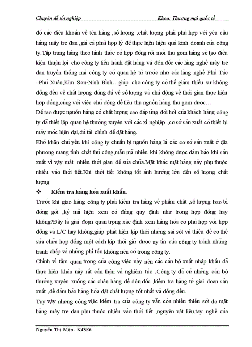 image for page Hoàn thiện quy trình thực hiện hợp đồng xuất khẩu mặt hàng mây tre đan sang Nhật Bản tại công TNHH hợp tác TM và XNK Việt Nhật